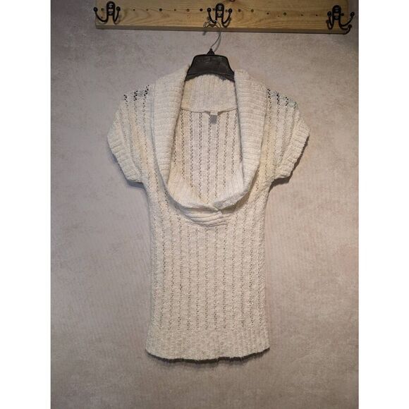 Maurices loose knit soft collared low cut sweater small - Picture 1 of 3